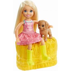 Barbie och Chelsea med hästar