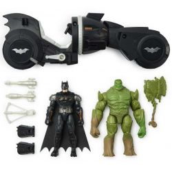 Batman Armory Attack Batcycle med 10 cm Figurer