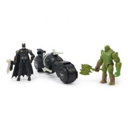 Batman Armory Attack Batcycle med 10 cm Figurer