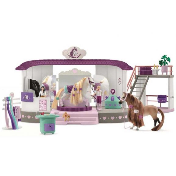 Schleich Hästskönhetssalong Horse Beauty Salon 42588