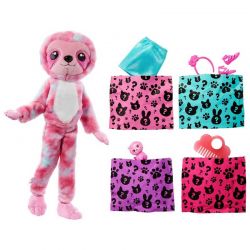 Barbie Cutie Reveal Sloth Plush Costume Series Överraskning