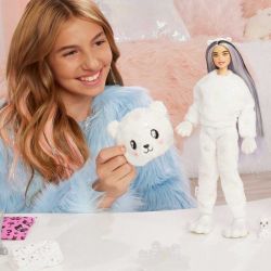 Barbie Cutie Reveal Winter Sparkle Polar Bear Isbjörn Series 3 Överraskning