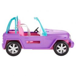 Barbie Bil Beach Jeep Lila