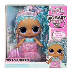 L.O.L. Splash Queen Surprise Big Baby Hair Hair Hair Docka
