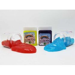 Rainbow Glitter Putty Slime