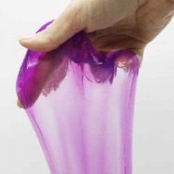 Rainbow Glitter Putty Slime
