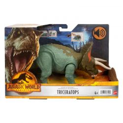 Jurassic World Triceratops Dinosaurie Dominion Roar Strikers