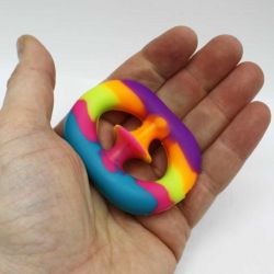 Hand Snapper Rainbow Fidget