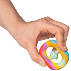 Push Hand Snapper Rainbow Fidget