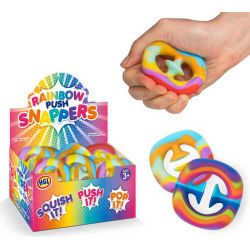 Push Hand Snapper Rainbow Fidget