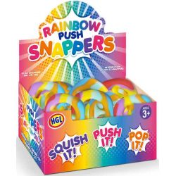 Push Hand Snapper Rainbow Fidget