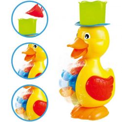 Anka vattenhjul badkarsleksak 28 cm