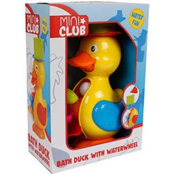 Anka vattenhjul badkarsleksak 28 cm