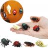 4 st. Insekter Krypande Fönsterklättrande
