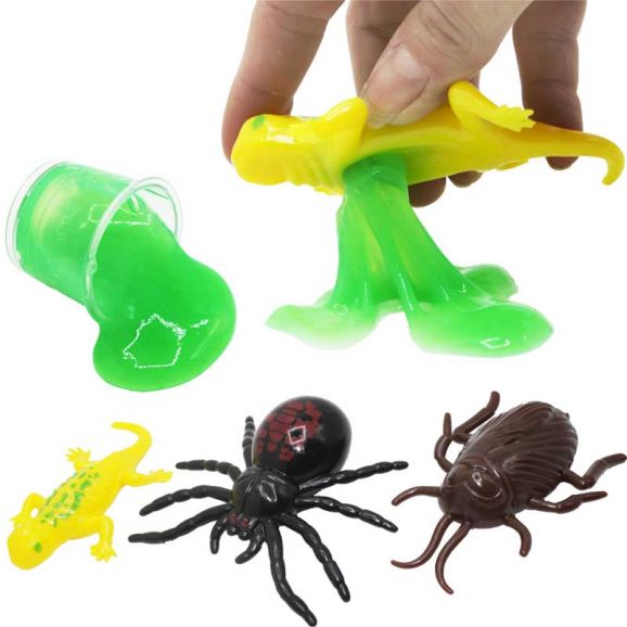 Slime djur Fidget Toys om suger upp slime Fidget
