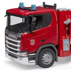 Bruder Brandbil Lastbil Scania Super 560R Vattenpump 03591