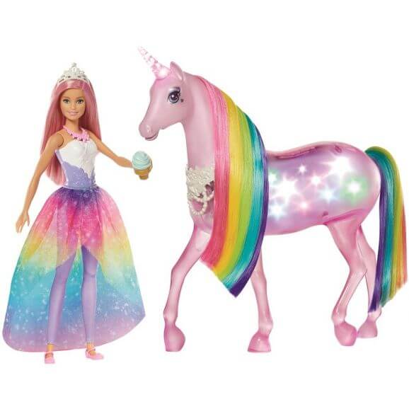 Barbie Dreamtopia Docka och Enhörning FXT26