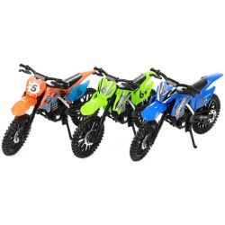 Dirtbike leksaksmotorcykel motorcross 1:12