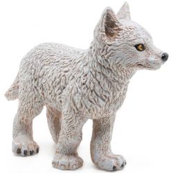Papo Vargunge vit Young polar wolf