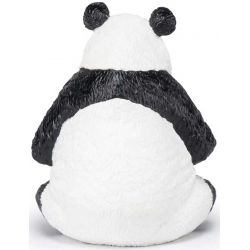 Papo Panda med unge sittande
