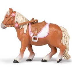 Papo Shetland med sadel