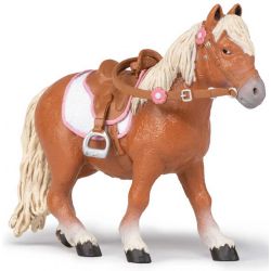 Papo Shetland med sadel