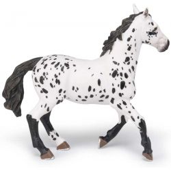 Papo Appaloosa sto vit med svarta prickar
