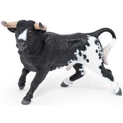 Papo Tjur Spansk svart och vit