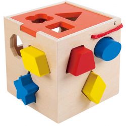 Plocklåda och Sorteringslåda i trä leksak Tooky Toy
