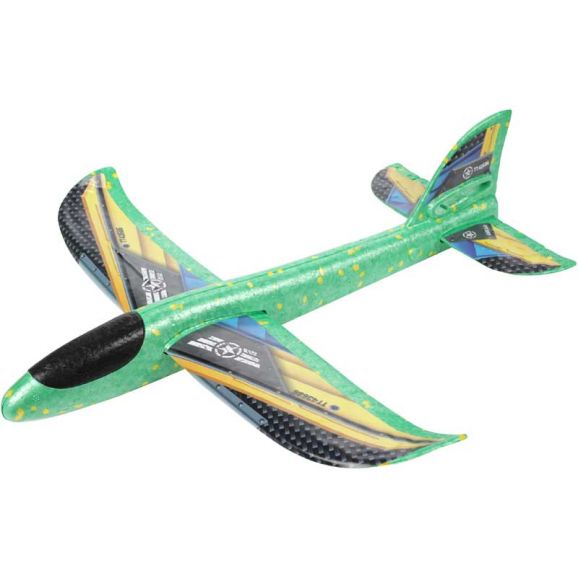 Glidflygplan 37 cm leksak med stickers