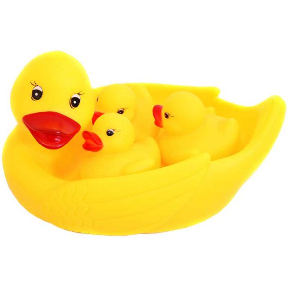 Badanka med söta ungar