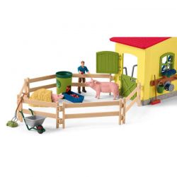 Schleich Bondgård Stor med bondgårdsdjur 42605