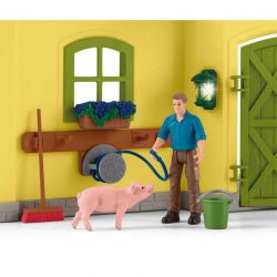 Schleich Bondgård Stor med bondgårdsdjur 42605