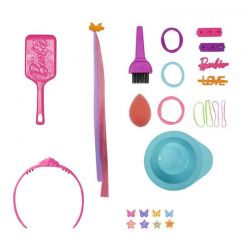 Barbie Neon Rainbow Deluxe Styling Huvud Totally Hair HMD78