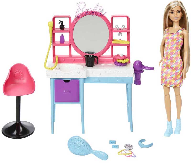 Barbie Totally Hair Salon Hårsalong HKV00