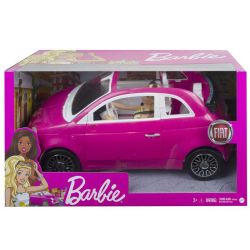 Barbie Fiat 500 med docka GXR57