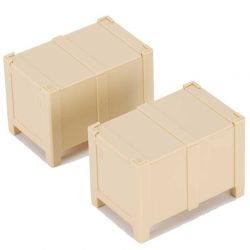 Bruder 2 st. lådor med lock 42414