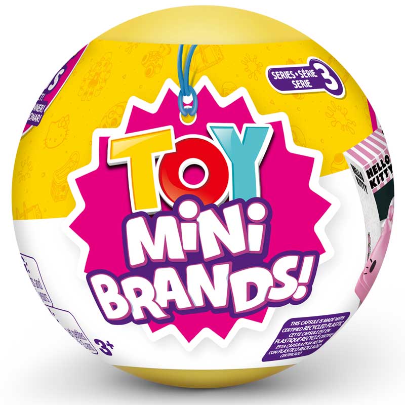 Läs mer om 5 Surprise Toys Mini Brands Series 3 Boll