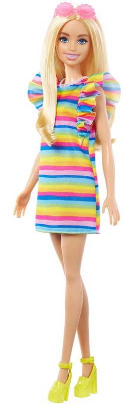 Läs mer om Barbie Fashionistas Tiered Dress & Braces HJR96