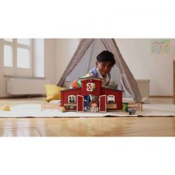 Schleich Röd Bondgård med bondgårdsdjur 42605