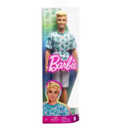 Barbie Ken Docka Fashionista häftig T-Shirt, vita shorts med sneakers HJT10