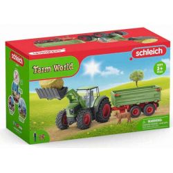 Schleich Farm World Traktor med Trailer 42379