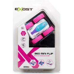 Silverlit Radiostyrd Bil eXost 360 Mini Flip Rosa