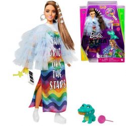 Barbie Extra Doll Rainbow Dress 