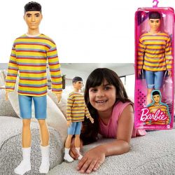 Barbie Ken Fashionista Oversized Striped Shirt GRB91