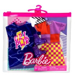 Barbiekläder 2-Pack girl power klänning HBV69