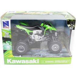 Fyrhjuling Kawasaki KFR 460R leksak till barn New Ray - 1:12