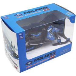Snöskoter 19 cm Polaris Switchback Pro-X 800 Leksak till barn NewRay 1:16