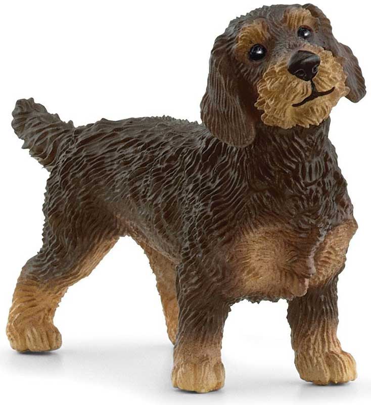 Schleich Hund StrÃ¤vhÃ¥rig tax Wire-Haired Dachshund 13972