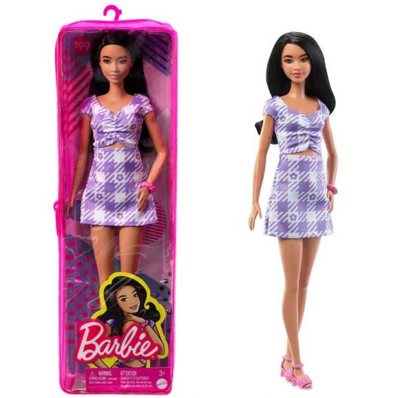 Barbie Fashionistas Med fint klädset PF75
